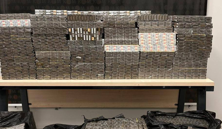 Midyat’ta Kaçakçılık Operasyonu: 51 Bin Paket Sigara  Ele Geçirildi