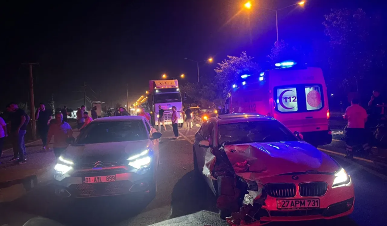 Mardin’de Zincirleme Kaza: 3’ü Çocuk 9 Kişi Yaralandı