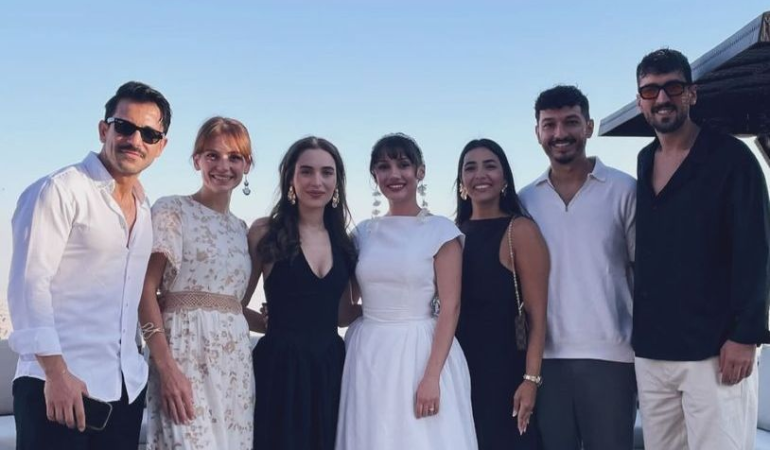 Oyuncu Sevda Erginci Mardin’de Nişanlandı
