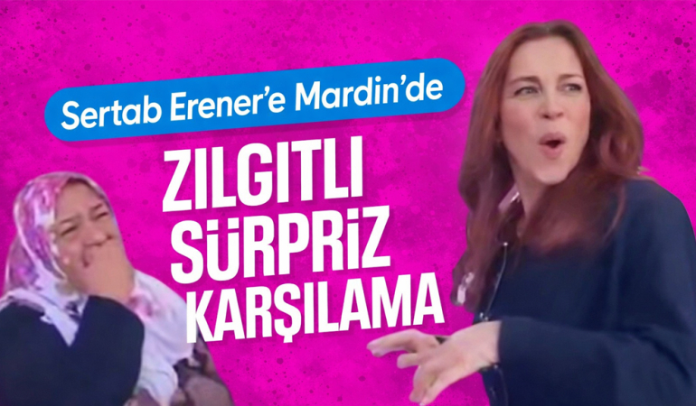 Sertab Erener’e Mardin’de Zılgıtlı Sürpriz Karşılama