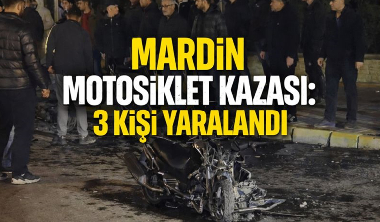 Mardin Nusaybin’de Motosiklet Kazası: 3 Kişi Yaralandı
