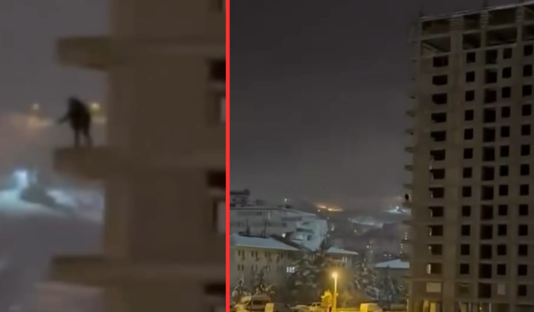 Mardin’de 6. Kat Panik Yarattı: Vatandaşlar Seferber Oldu