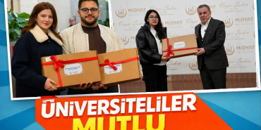 midyat belediyesinden bilgisayar hediyesi