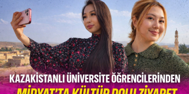 kazak öğrenciler midyatta