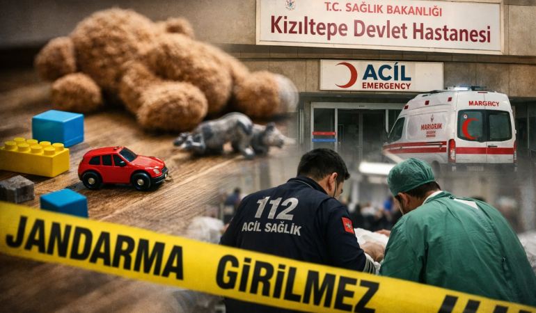 Kızıltepe’de Soluk Borusuna Cisim Kaçan Çocuk Hayatını Kaybetti