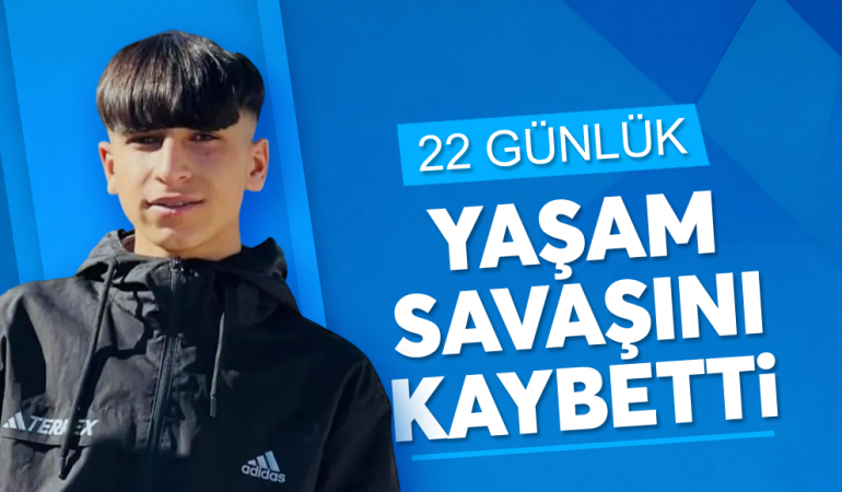 Dargeçit’te canına kıyan genç 22 günlük yaşam savaşını kaybetti