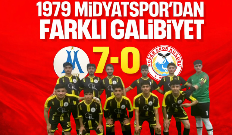 1979 Midyatspor’dan Farklı Galibiyet