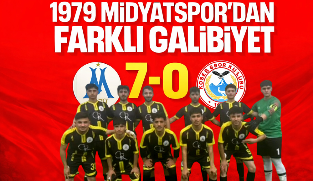 1979 Midyatspor’dan Farklı Galibiyet