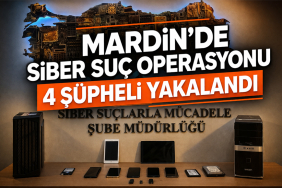 mardinde siber suç operasyonu