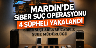 mardinde siber suç operasyonu