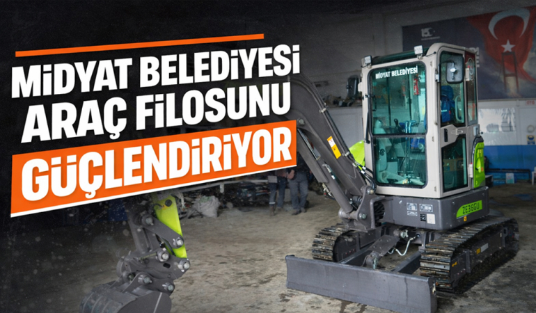 Midyat Belediyesi Araç Filosunu Güçlendiriyor