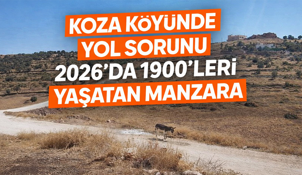 Midyat’a Bağlı Üçağıl (Koza) Köyünde Yol Sorunu Gündemde