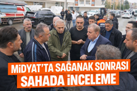 midyatta sağnak sonrası inceleme