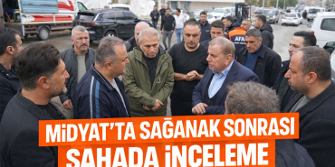 midyatta sağnak sonrası inceleme