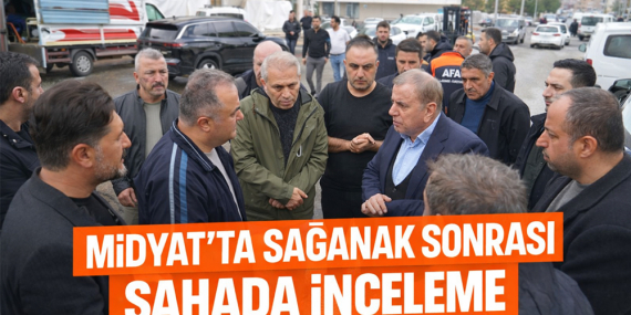 midyatta sağnak sonrası inceleme