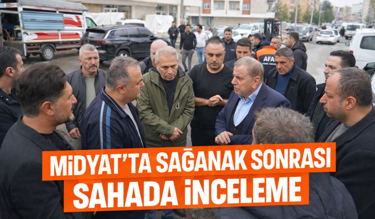 midyatta sağnak sonrası inceleme