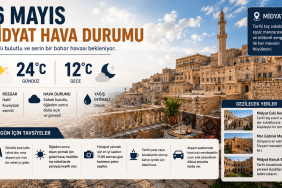 16 mayıs hava durumu