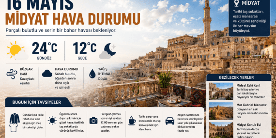 16 mayıs hava durumu