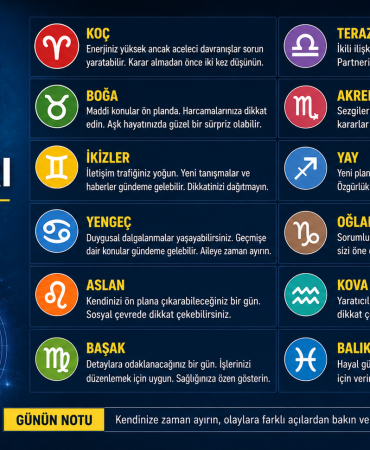 3 mayıs burçlar