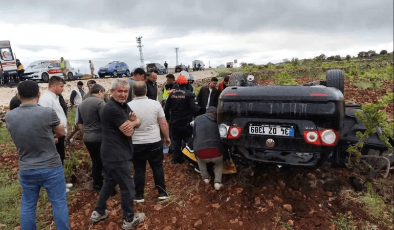 Ömerli-Midyat Karayolunda Kaza: 1 Ölü, 2 Yaralı