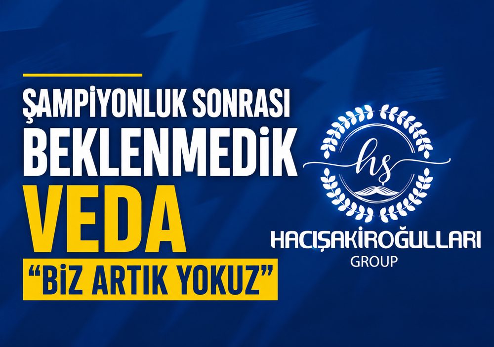Şampiyonluk Sonrası Beklenmedik Veda: “Biz Artık Yokuz”