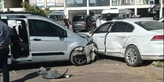 midyat jandarma kavşaında kaza
