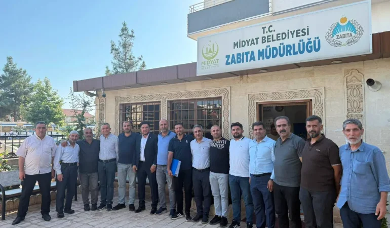 Midyat’ta Pazar Yerleri İçin Yeni Adım: Esnafın Talepleri Masaya Yatırıldı