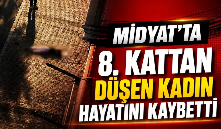 Midyat’ta 8. Kattan Düşen Kadın Hayatını Kaybetti