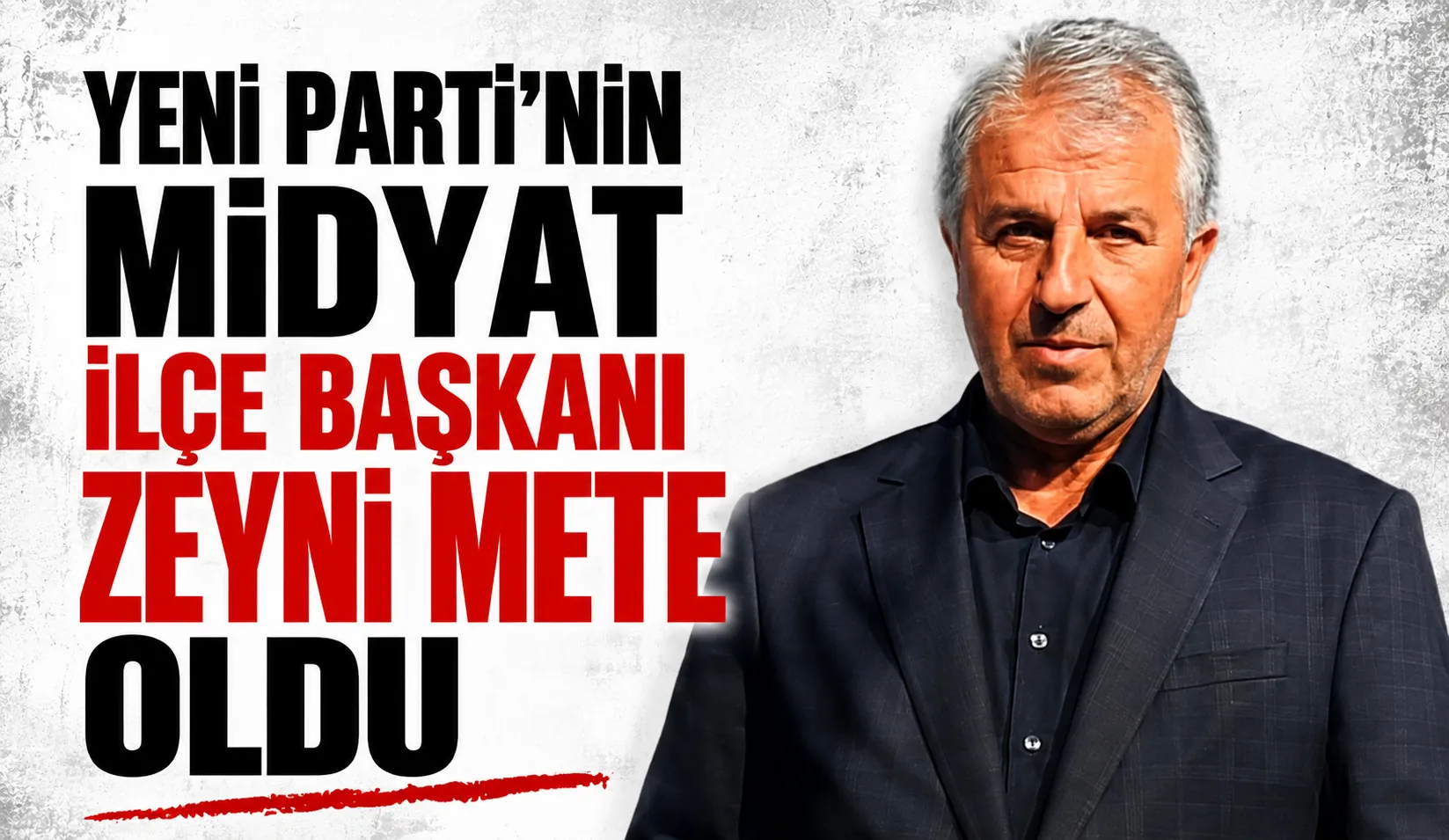 Yeni Parti Midyat İlçe Başkanı Zeyni Mete Oldu