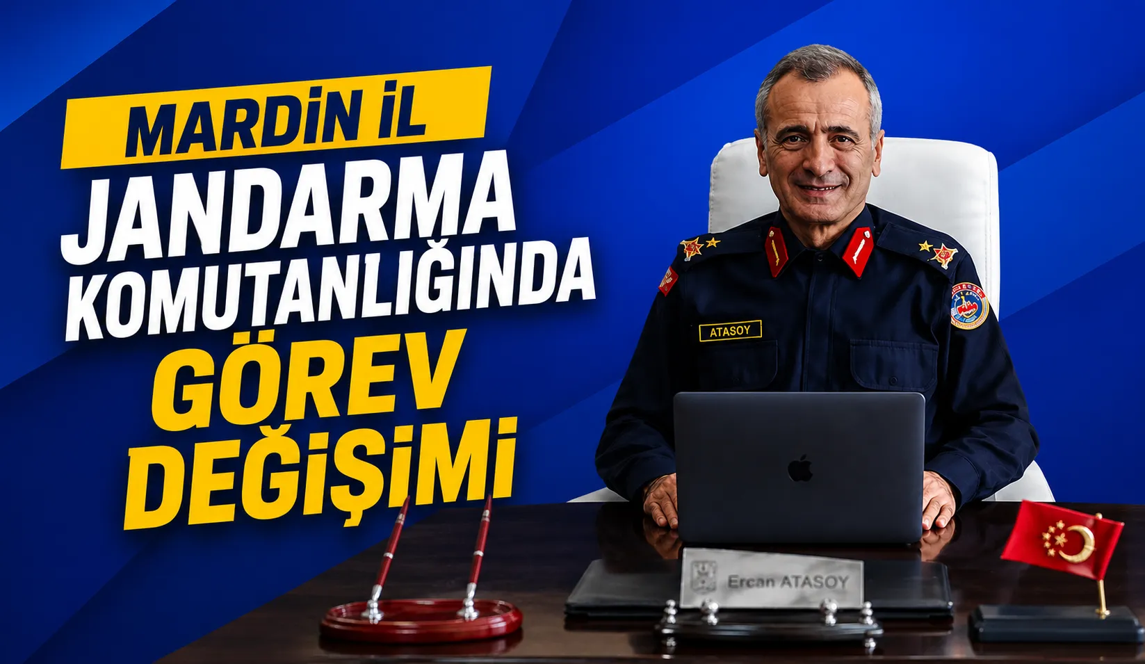 Mardin İl Jandarma Komutanlığında görev değişimi
