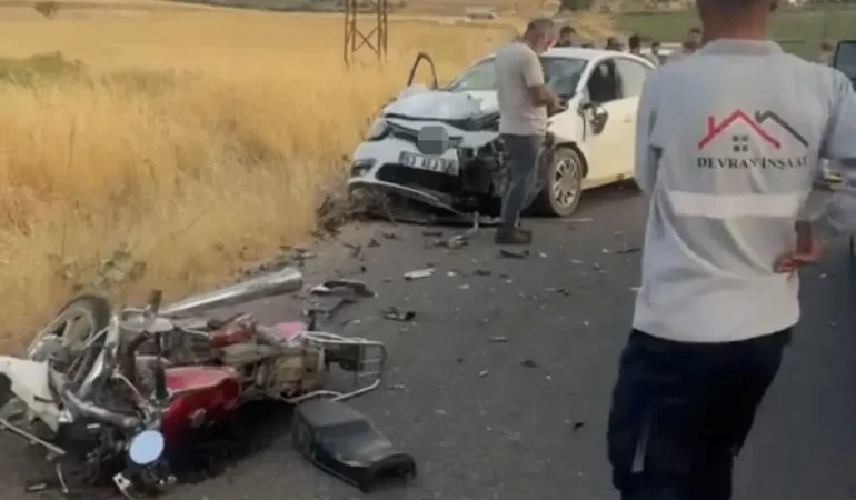 Mazıdağı’nda Feci Kaza: Motosikletteki 2 Kişi Hayatını Kaybetti