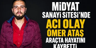 midyat sanayi sitesinde intihar