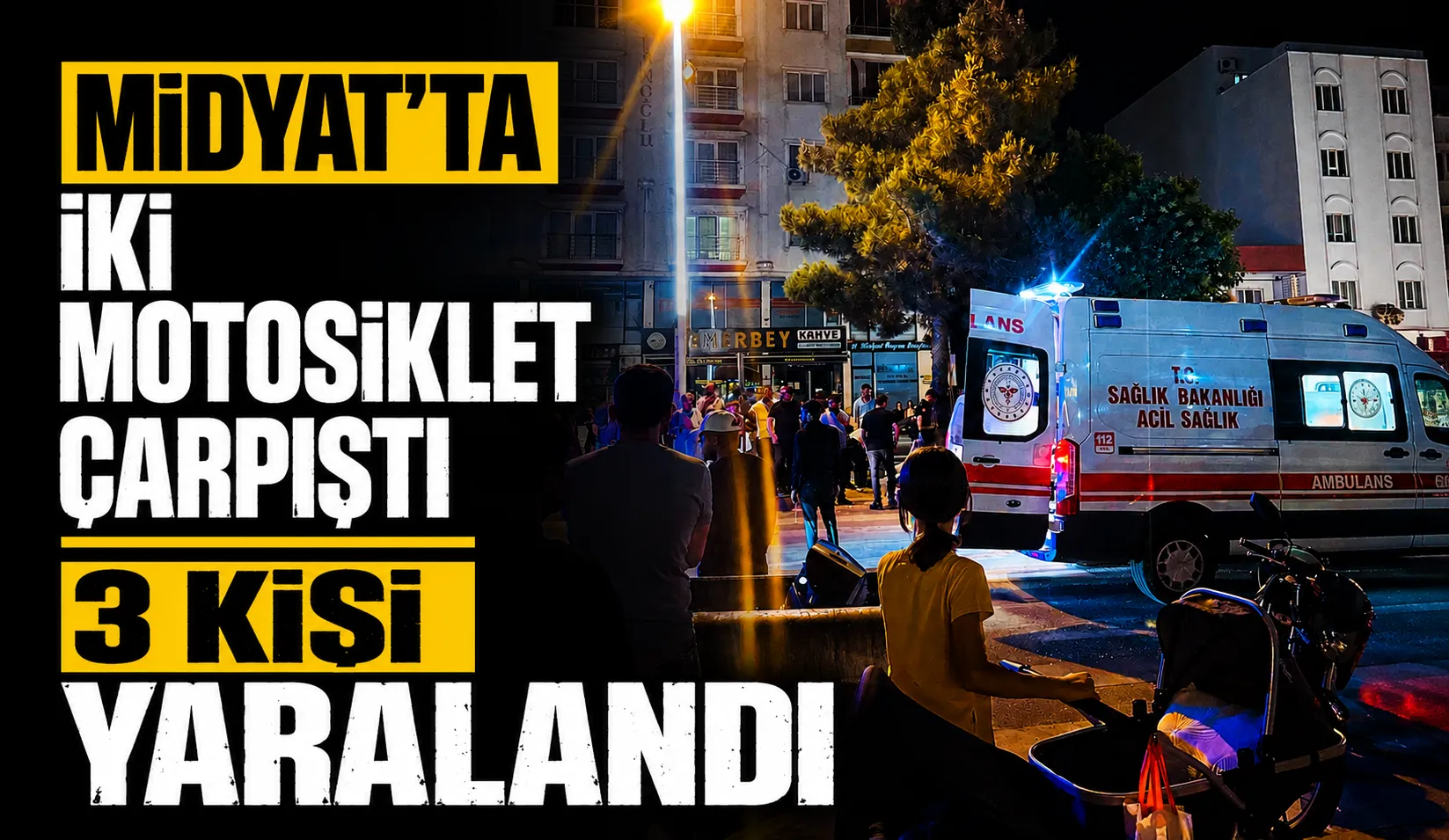 Midyat’ta İki Motosiklet Çarpıştı: 3 Kişi Yaralandı
