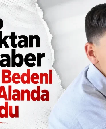 derikte kayıp çocuk ölü bulundu