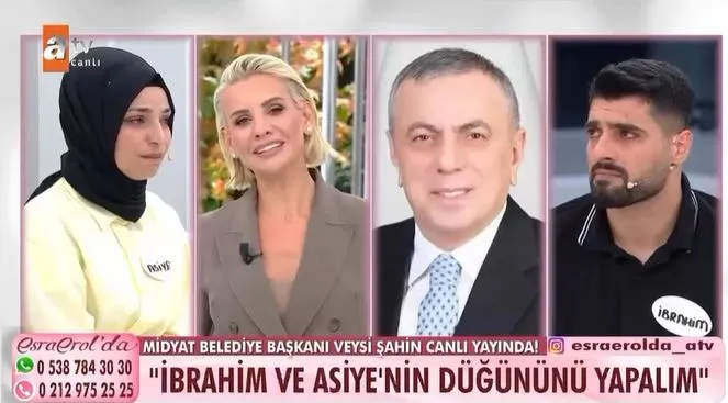 Başkan Şahin’den Asiye ve İbrahim’e düğün desteği