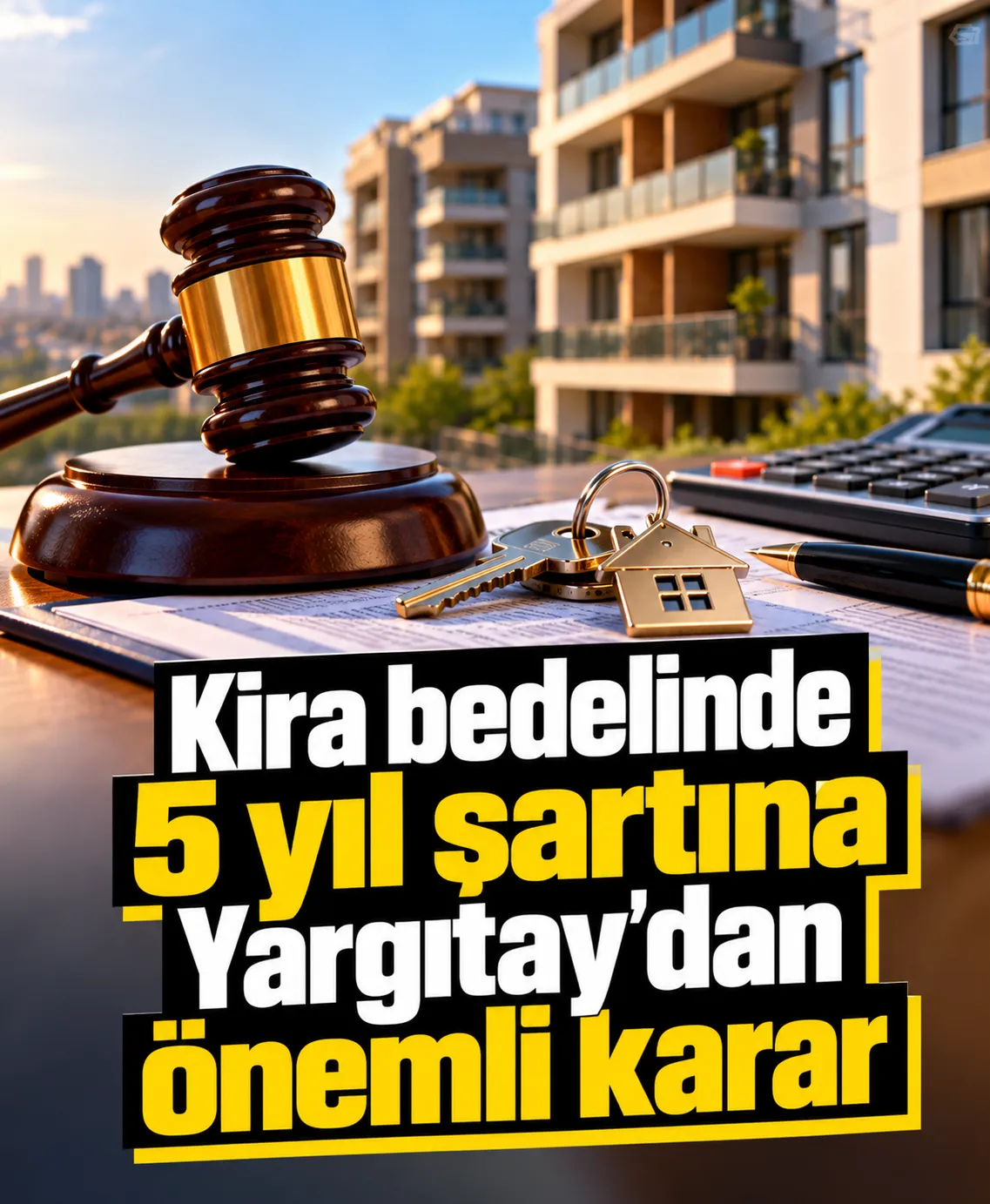 Kira bedelinde 5 yıl şartına Yargıtay’dan önemli karar
