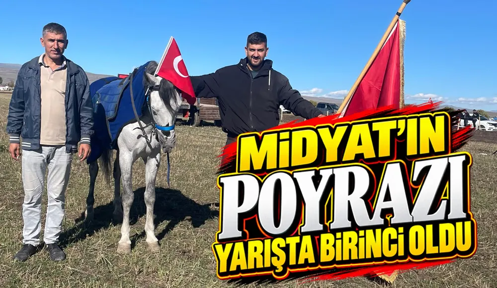 Midyatlı Kadri ve Engin Atı Poyraz Birinci Oldu
