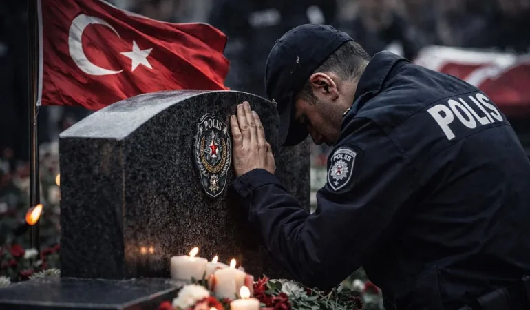 Van’da Trafik Kazasında Yaralanan Polis Memuru Tayfun Akalan Şehit Oldu